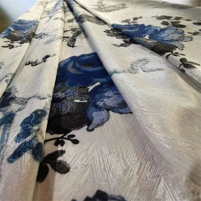 Visgraat Gedrukte de Stoffen100gsm Chiffon en Polyester van het Vrouwenkostuum