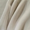 Tissu solide de mousseline de soie du polyester 85gsm de mousseline de soie argentée de fil